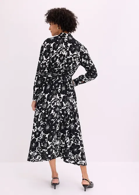 Skjortkl&auml;nning av viskos, bonprix