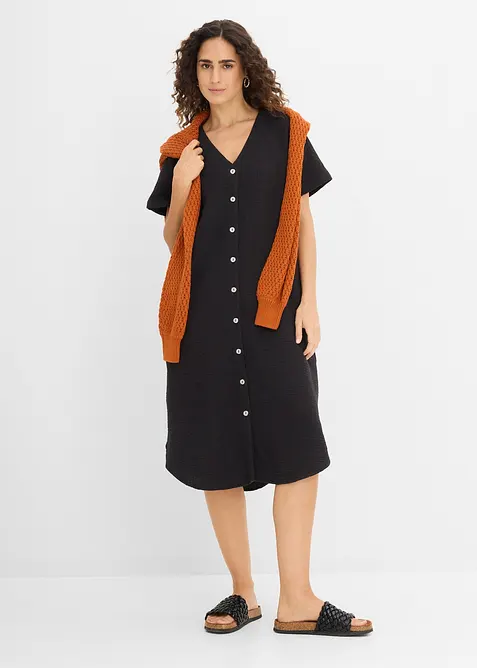 Bluskl&auml;nning i mjuk muslin, bonprix