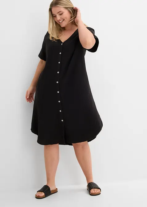 Bluskl&auml;nning i mjuk muslin, bonprix