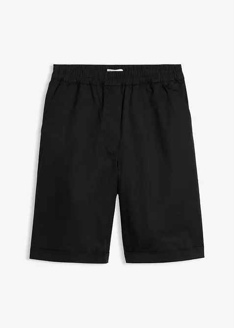 Papertouch-bermudas av bomull, bonprix