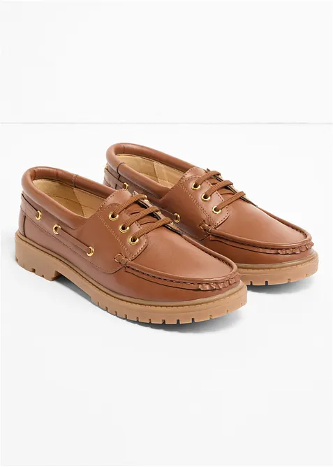 Loafers med sn&ouml;rning, bonprix