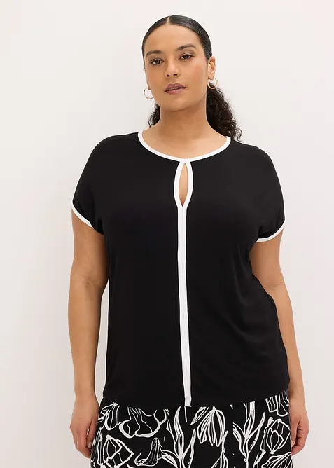 Topp med passpoaler, bonprix