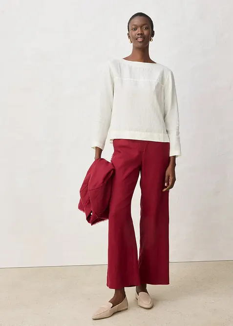 Tunika i rent lin, bonprix