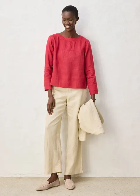 Tunika i rent lin, bonprix