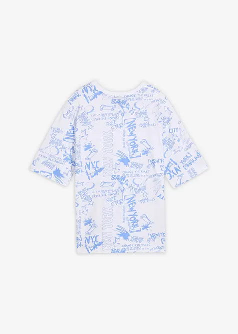 T-shirt i ekologisk bomull, avslappnad passform, bonprix