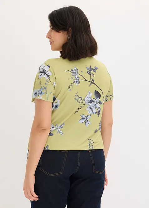 Topp med res&aring;r i nederkanten, bonprix