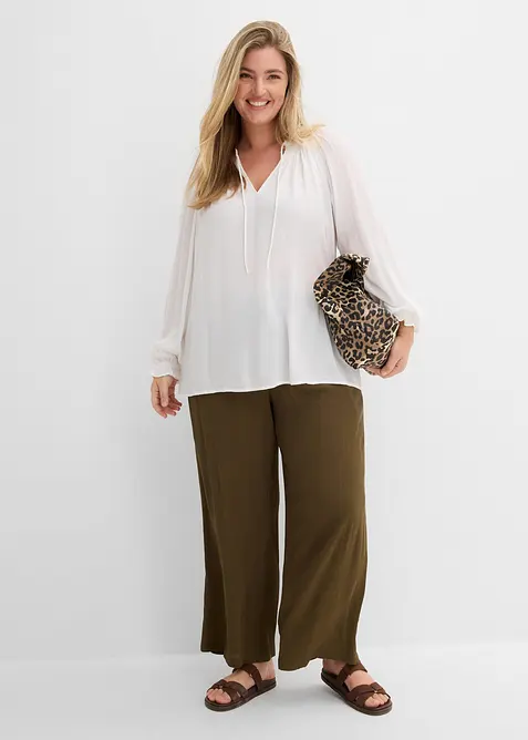 Blustunika i b&ouml;ljande viskos, bonprix