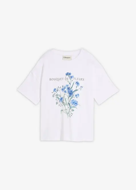 Ledig T-shirt i bomull, bonprix