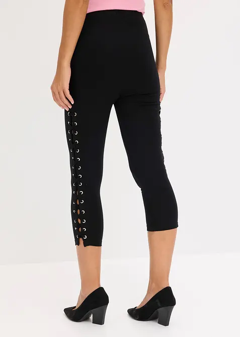 Caprileggings med sn&ouml;rning, bonprix