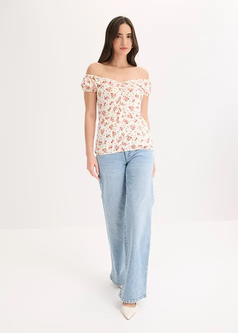 Topp i viskosmix, bonprix