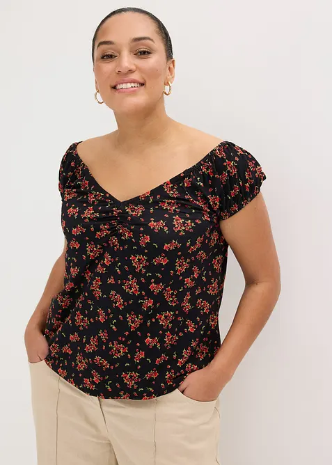 Topp i viskosmix, bonprix