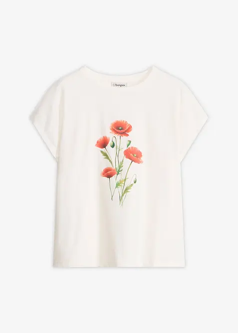 Topp i elastisk bomullsmix, bonprix