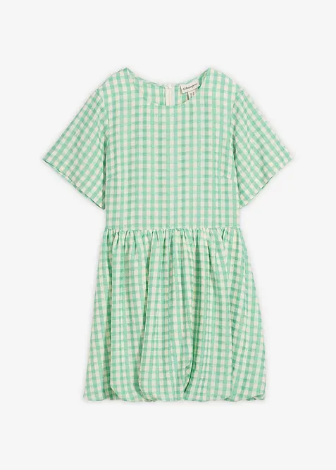 Kort kl&auml;nning med ballongformad nederkant, bonprix