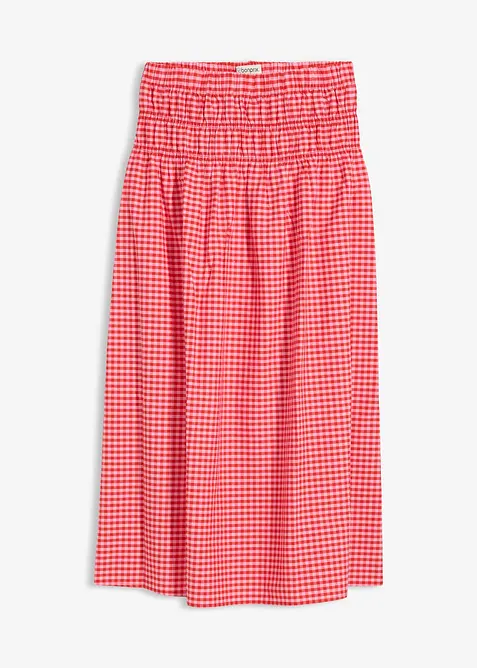 Maxikjol av elastisk bomullsmix, bonprix