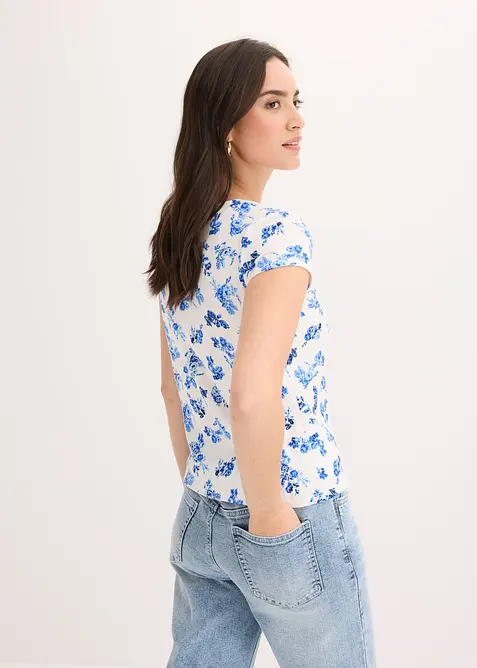 Topp i elastisk bomullsmix, bonprix