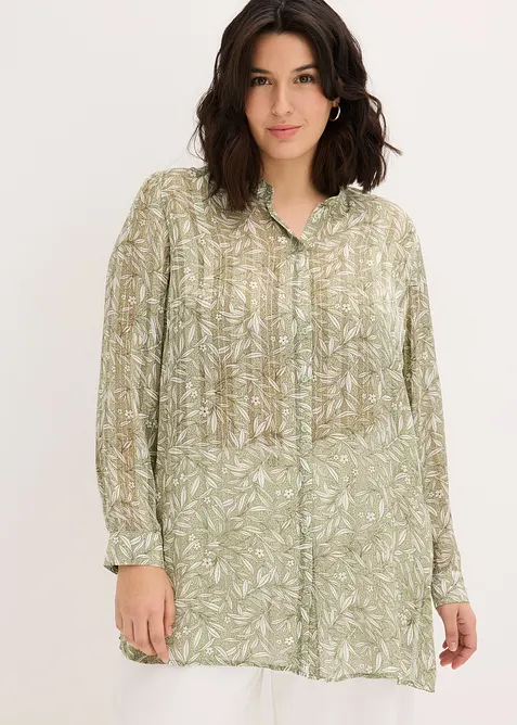 L&aring;ng chiffongblus, bonprix