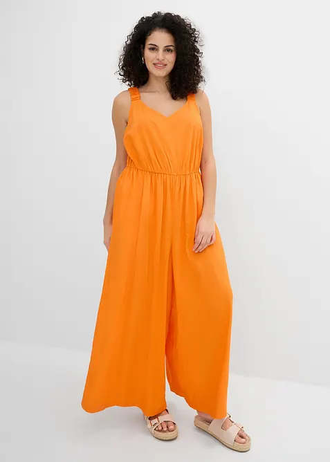 Jumpsuit i f&ouml;ljsam viskos, bonprix