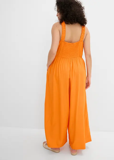 Jumpsuit i f&ouml;ljsam viskos, bonprix