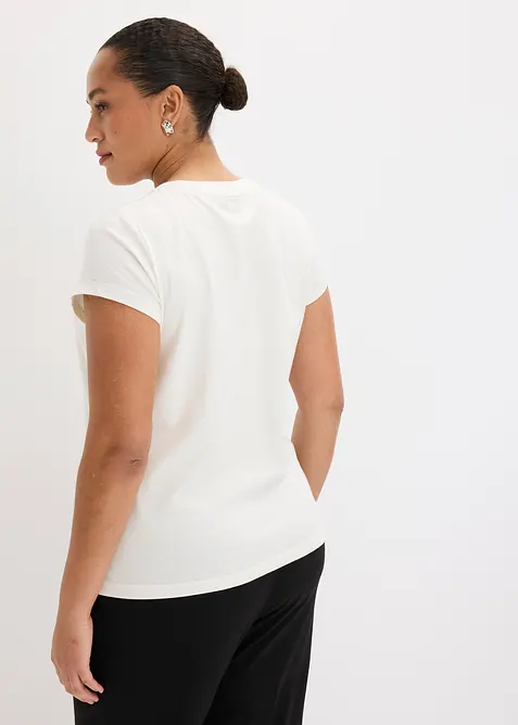 Topp av bomullsmix, bonprix