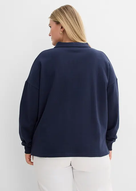 Sweatshirt i ekologisk bomull, bonprix