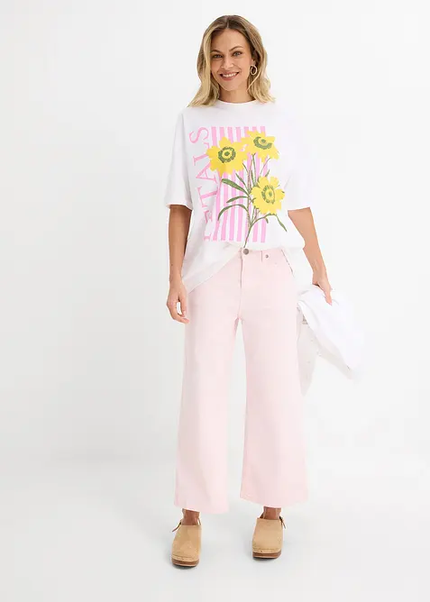 Oversizetopp i ekologisk bomull, bonprix