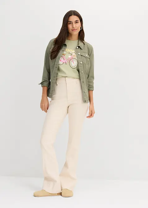 Ledig T-shirt i bomull, bonprix