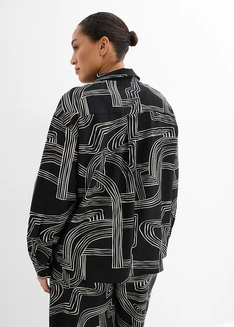 Blus i viskosmix, bonprix