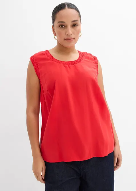 Bluslinne i viskosmix, bonprix