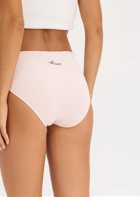 Maxihipstertrosa med mjuk bomull (4-pack), bonprix