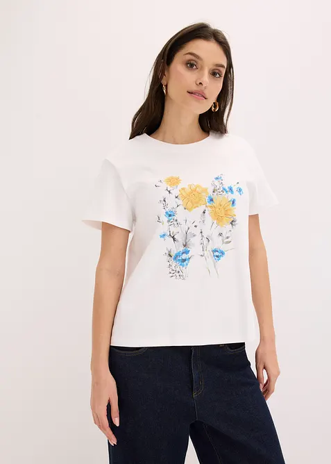 Topp i bomull, bonprix