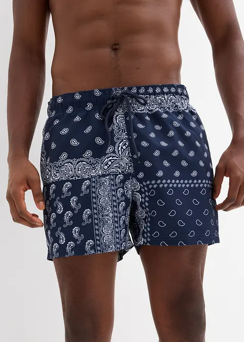 Badshorts med fickor i sidan, bonprix