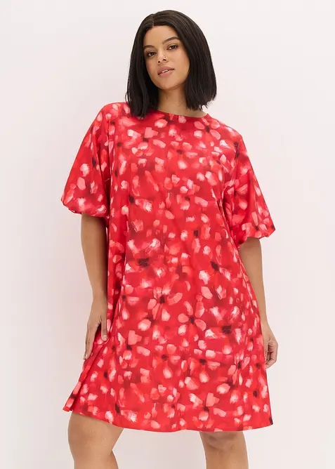 Kl&auml;nning med ballong&auml;rmar, bonprix