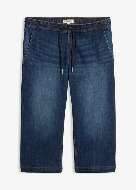 Dra p&aring;-jeans i 3/4-l&auml;ngd, Regular Fit, bonprix