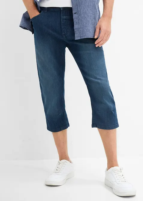 Tunna 3/4-Jeans med res&aring;rmidja, Slim Fit, bonprix