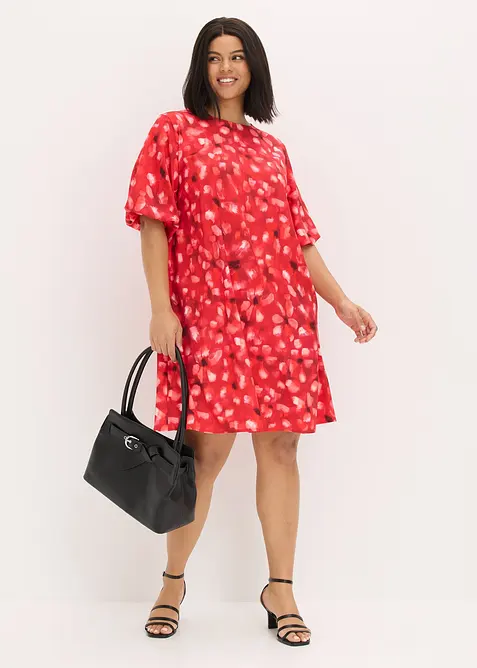 Kl&auml;nning med ballong&auml;rmar, bonprix