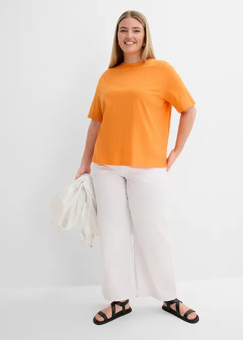 Topp i slubb av bomull (2-pack), bonprix