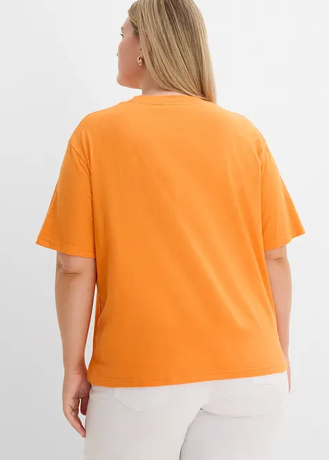 Topp i slubb av bomull (2-pack), bonprix