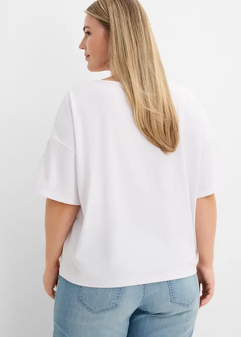 Sweatshirt i viskosmix, bonprix