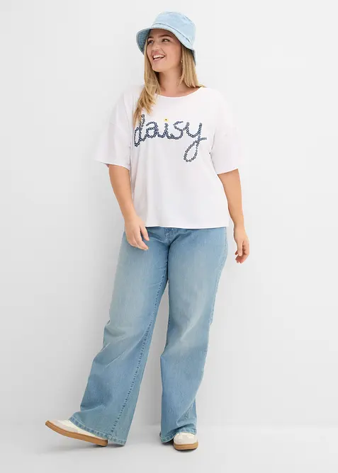 Sweatshirt i viskosmix, bonprix