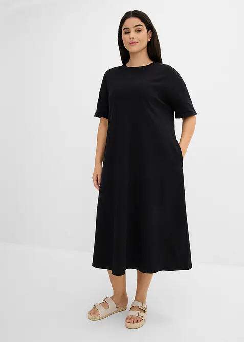 Trik&aring;kl&auml;nning av stabilt interlockmaterial, med fickor, bonprix