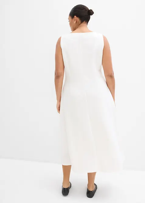 Jerseykl&auml;nning av viskosmix med mjukt fall, bonprix