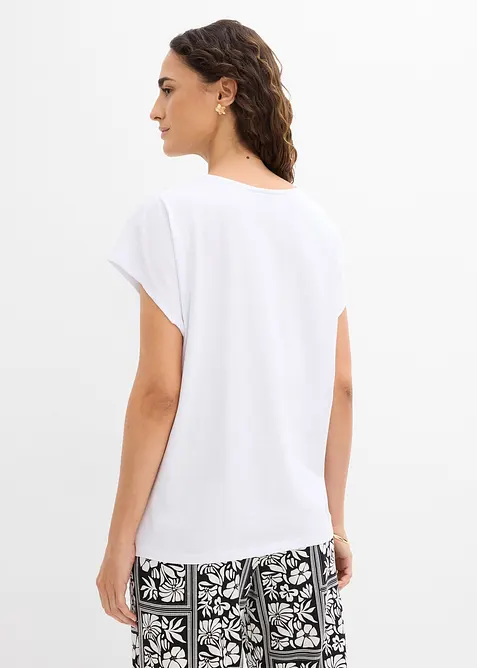 Oversizetopp i bomull, bonprix