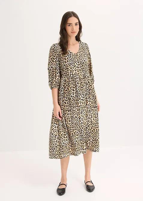 Tunikakl&auml;nning i f&ouml;ljsam viskosmix, bonprix