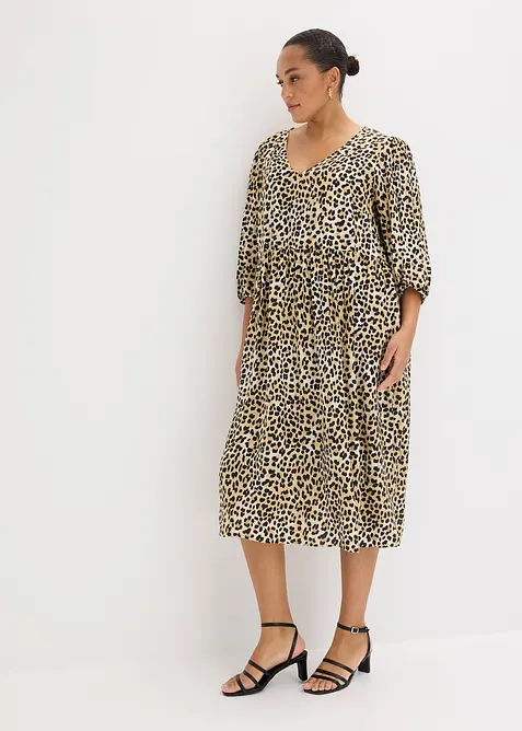 Tunikakl&auml;nning i f&ouml;ljsam viskosmix, bonprix