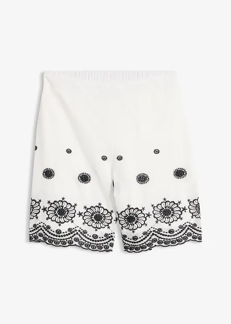 Shorts med brodyr, bonprix