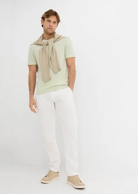 T-shirt i pik&eacute; av ekologisk bomull, bonprix