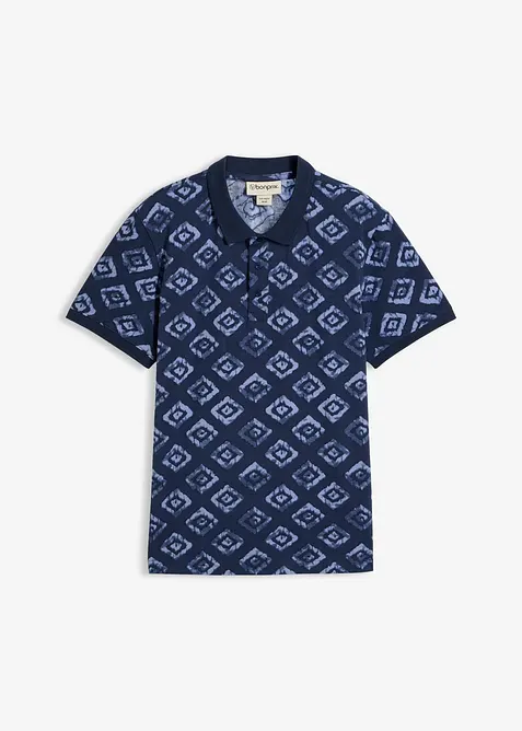 Pik&eacute;tr&ouml;ja i jersey, smal passform, bonprix