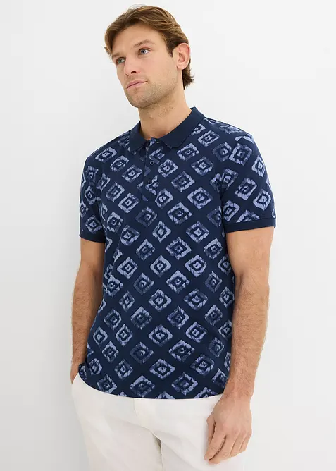 Pik&eacute;tr&ouml;ja i jersey, smal passform, bonprix