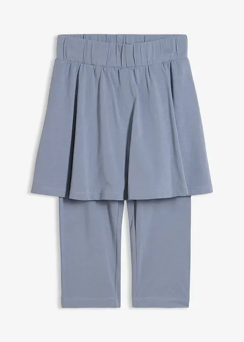 Caprileggings med kjol, bonprix
