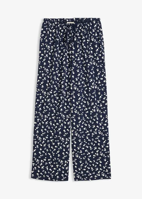 Jerseybyxa med struktur, bonprix